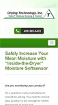 Mobile Screenshot of moisturecontrols.com